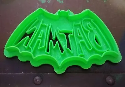 £9.47 • Buy 3D Printed Cookie Cutter Inspired By 1960s Adam West Batman Logo
