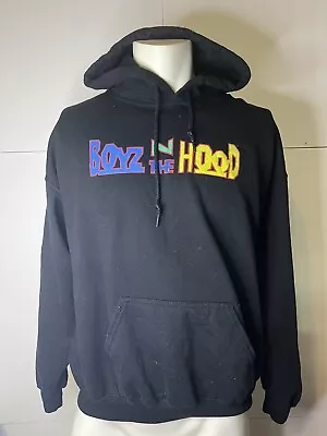 Boyz N The Hood Sweatshirt Hoodie Men's Medium Long Sleeve Graphic Black • $15.99