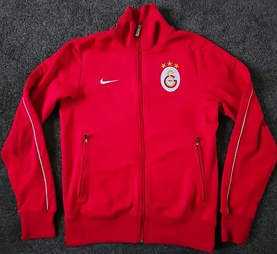 Galatasaray SK/ Nike - 2013-14 Red N98 Track Jacket 445478–614 - SMALL • £20