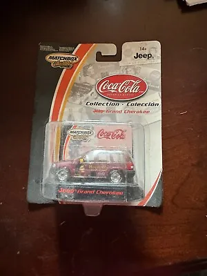 Matchbox Collectibles Coca Cola Jeep Grand Cherokee • $12.99