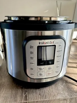 Instant Pot DUO80 Electric Pressure Cooker - Silver • $50