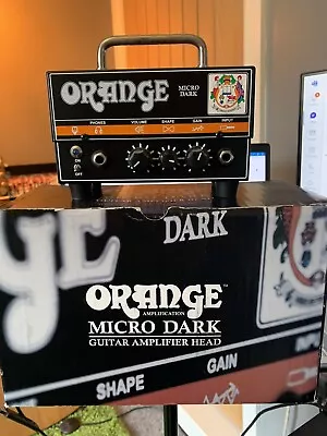 Orange Micro Dark 20W Guitar Valve Head Amplifier - Black (MICRODARK) • £4.64