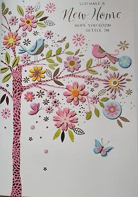 £2.49 • Buy New Home Greeting Card, House Warming, Hope You Soon Settle In, With Envelope