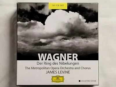 WAGNER Der Ring Des Nibelungen By James Levine 14 CD Box Set Metropolitan Opera • $30