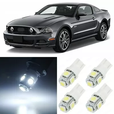 9 X Xenon White Interior LED Lights Package For 2010 - 2014 Ford Mustang +TOOL • $10.99