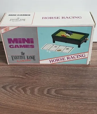£30 • Buy Vintage Horse Racing Game The Executive Range By Gilbert Bros. Mini Games. 