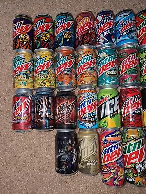 Mountain Dew Collection (Full Cans) • $1250