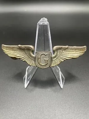 Rare Luxenberg Glider Pilot Wing Sterling Marked AAF Pilot Wing Airborne • $595