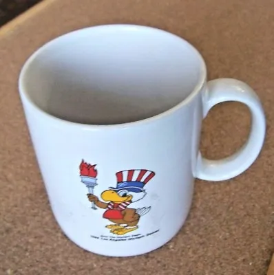 Sam The Olympic Eagle 1984 Los Angeles Olympic Games Ceramic Coffee Mug • $18