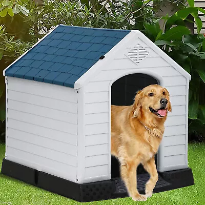 28  32  39  Large Dog House Waterproof Durable All-Weather Dog Kennel Shelter  • $70.99