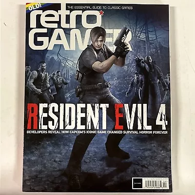 RETRO GAMER Magazine GUIDE Classic GAMES Issue 244 RESIDENT EVIL 4 • $18.99