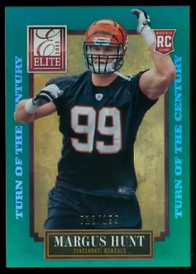 2013 Elite Turn Of The Century Bengals Football Card #162 Margus Hunt/199 • $2.80