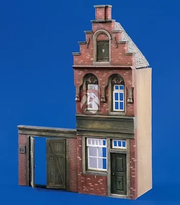 Verlinden 1/35 Old City Building Facade No.1 Front Section W/Side Entrance 1624 • $145.52