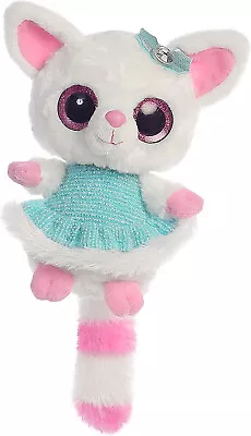 YooHoo And Friends 5  Pammee Fennec Fox W/ Blur Dress Cuddly Soft Toy Frozen K60 • £6.99