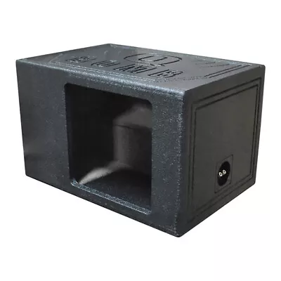 QBomb Single Square 12 Inch Turbo-Ported Vented Subwoofer Box Enclosure | Kicker • $104.99