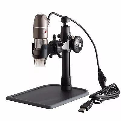 AmScope 5X-500X 2MP Handheld USB Digital Zoom Microscope W LED Illumination • $93.99