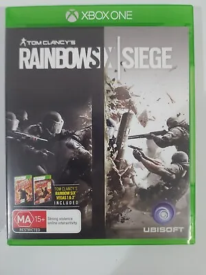 Tom Clancy's Rainbow Six Siege - Xbox One - VGC - MA15+ - Tested - PAL - Epic !! • $12.50