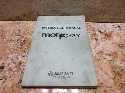 Mori Seiki Moric-2y Instruction Manual Pm-605401-e  • $59.99