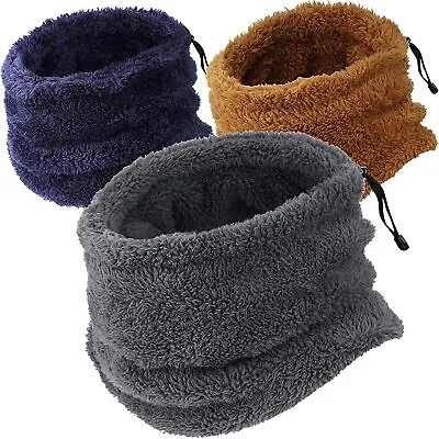 Winter Windproof Fleece Neck Warmer Half Face Mask For Men Women Ski Bandana US • $6.79