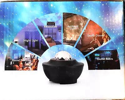 LED Starry Light Projector With Music. Light Up Your Space Adventure. New In Box • $14.99