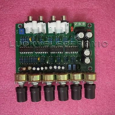 HIFI Enthusiast Preamp Tone Board 2-channel Source Processing Amplifier Preamp • $34.72