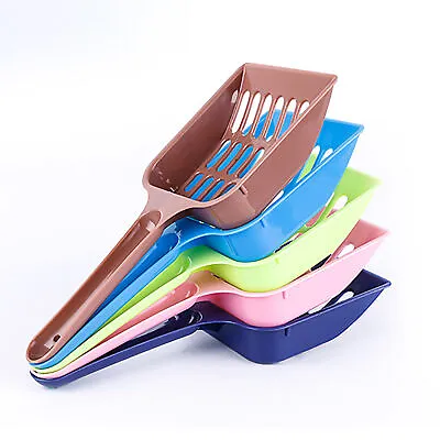  Plastic Cat Litter Shovel Pet Dog Litter Sifter Scoop Cleaning Tools • $12.69