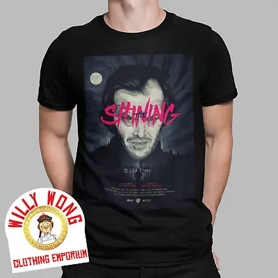 The Shining T-shirt Retro Movie Poster Stanley Kubrick Jack Nicholson Ghost Tee • £11.36