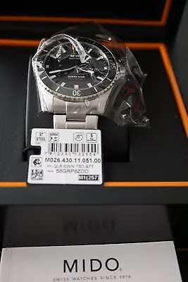 Mido Men's Ocean Star Caliber 80 Dive Watch - M026.430.11.051.00 • $659