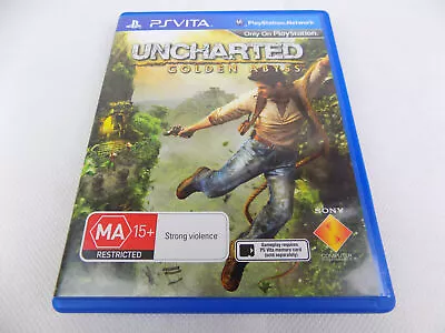 Like New Playstation Vita Ps Vita Uncharted Golden Abyss Free Postage • $47.92