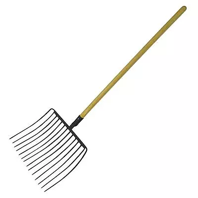 Muck Out Stable Hay Fork 14 Prong (Horse Straw Pitchfork Manure Farm) • £28.99