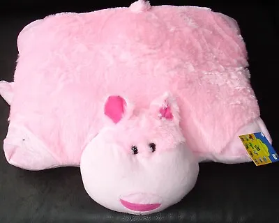 £3.99 • Buy Pink Pig, Cuddle Cushion Pillow, Lovely Item Flat Or Folded