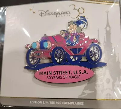 Disney Pin 00014D MAD HATTER MAIN STREET MAGIC 30 Disneyland Paris DLP LE 700 • $19.99