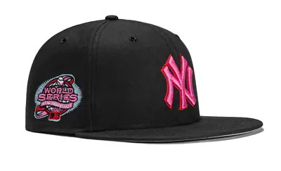 New Era New York Yankees 59Fifty Aux Pack Hat 2003 WORLD SERIES Side Patch SZ 7 • $44.95