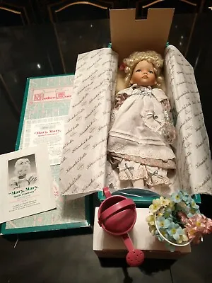 Vintage Mary Mary Quite Contrary Doll In Box By Dianna Effner • $34.50