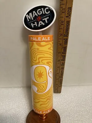 MAGIC HAT BREWING #9 PALE ALE RARE SPINNING TAP Draft Beer Tap Handle. VERMONT • $38