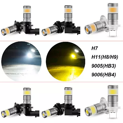 NOVSIGHT H7 H11 9005 9006 LED Fog Light Daytime Running DRL Lamp Bulbs Plug Play • $17.99