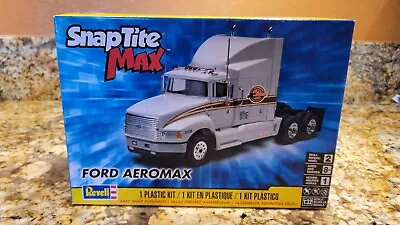 NEW Revell SnapTite Max Ford Aeromax Truck Plastic Kit Skill Level 2 Ages 8+ Toy • $18