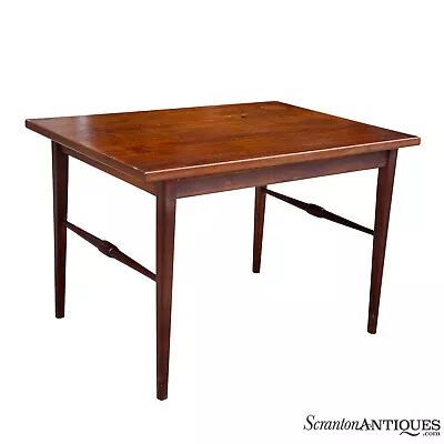 Mid-Century Modern Walnut Rectangle Occasional Side Table • $425