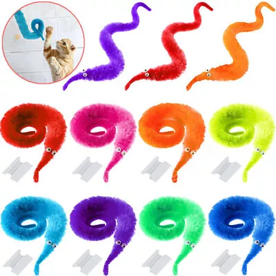 £5.13 • Buy UP 20PC Magic Trick Twist Wiggly Worm Furry Teaser Funny Party Toy Gift Boys Kid