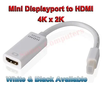 MDP Male To HDMI Female Adapter Ultra HD 4K *2K For ThinkPad L540 L440 W540 T440 • $6.45