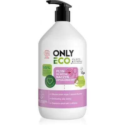 £9.49 • Buy OnlyEco Kitchen Dish Washing Up Liquid Hypoallergenic Clean Detergent 1000ml