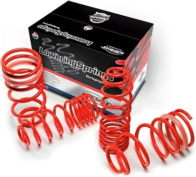ATS Red Lowering Springs Set X4 Opel Vauxhall Corsa E 1.2 1.0T 1.4 2014+ 35/25mm • $124.42