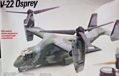 $19.95 • Buy Scale Model Of A: Bell V-22 Osprey Tilt-Rotor Helicopter ~  In 1/72 Scale