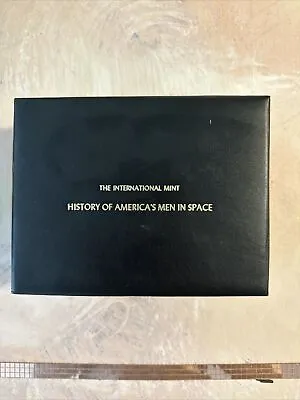 History Of Men In Space 25 Bronze Coin Collection BoxPapersgloves Bonus Coins • $99