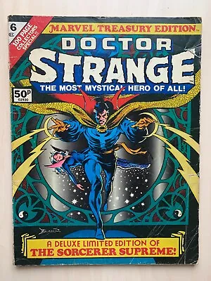 £14.99 • Buy Doctor Strange Marvel Treasury Comic   Vol 1 No 6 1975  100 Pgs