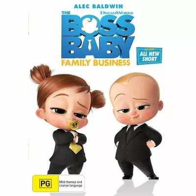 The BOSS BABY 2 Family Business DVD : NEW • $11.08