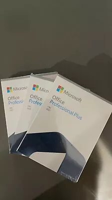 Microsoft Office Professional 2021 Retail Box (Lifetime-Key Card-USB Install) • $129.99