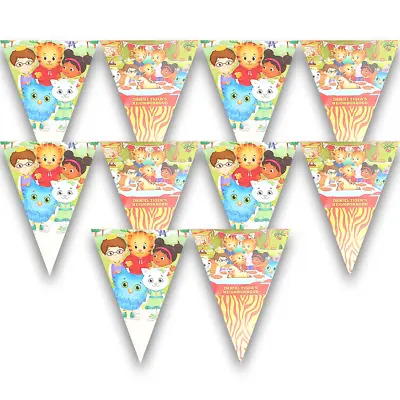Daniel Tigers Cupcake Toppers Balloon Birthday Party Supplies Neighborhood Cake • $3.49