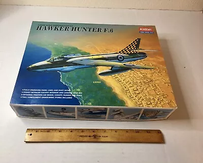 Nob 1/48 Hawker Hunter F.6 Academy Plastic Model Kit # 2164 Fighter Jet Aircraft • $20