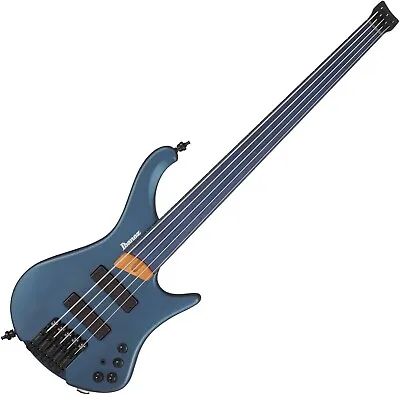 Ibanez EHB1005 AOM Headless Fretless Bass Guitar Arctic Ocean 5-String • $1159.99